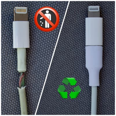 Cable Repair and Protect for Apple iPhone and Samsung